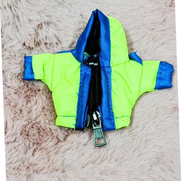 Parrot Green Puffer Jacket For Laddu Gopal Ji (2 to 3)