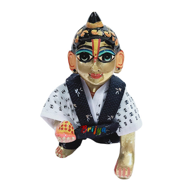 Beautiful Belu White Jump Sute For Laddu Gopal Ji