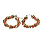 Golden Orange Pearl Ladoo Gopal Ji Kangan