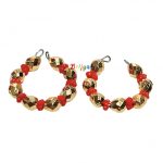 Golden Red Pearl Ladoo Gopal Ji Kangan