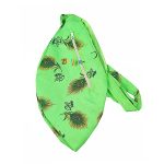 Green Radhe Radhe Printed Japa Mala Bag