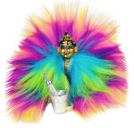 Multi Shade Holi Special Gopal Ji Dress