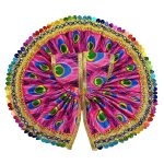 Morphankh Design Purple dress for Laddu Gopal Ji