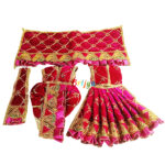 Purple Heavy Sitara Pearl Work Yugal Jodi Dress