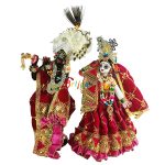 Purple Heavy Sitara Pearl Work Yugal Jodi Dress