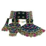 Designer Green Heavy Hand Embroidery Dress For Yugal Jodi Sarkar