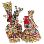 Designer Red Heavy Hand Embroidery Dress For Yugal Jodi Sarkar