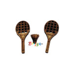 Wooden badminton Set For Laddu Gopal Ji