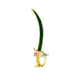 Green Talwar Toy for Bal Gopal Ji