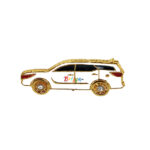 White Fortuner Car Toy for Bal Gopal Ji