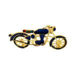 Blue Royal Bullet Toy For Laddu Gopal Ji