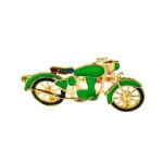 Green Royal Bullet Toy For Laddu Gopal Ji