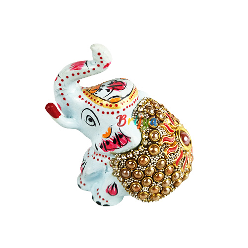 Beautiful jumbo Elephent Heavy Stone Toy For Bal Gopal Ji