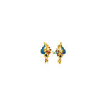 A Pair Traditional Skyblue Jhumki EarRing For God
