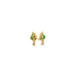 A Pair Traditional Green Jhumki EarRing For God