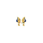 A PairTraditional Blue Jhumki EarRing For God