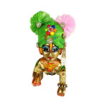 Green Heavy Stonework Pagdi