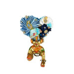 Beautiful Skyblue Designer Heavy Pagdi