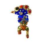 Beautiful Multi Beads Blue Pugaree