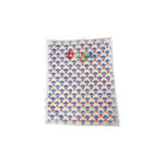 Blue White Cotton Bed Sheet For Laddu Gopal JI