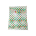 Green White Cotton Bed Sheet For Laddu Gopal JI