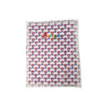 Mahroom White Cotton Bed Sheet For Laddu Gopal JI