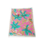 Pink Cotton Bed Sheet For Bal Gopal Ji