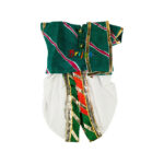 Green Bandhej Dhoti Kurta for Gopal ji