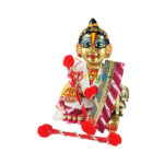 Purple Gujarati Poshak Set for Bal Gopal ji