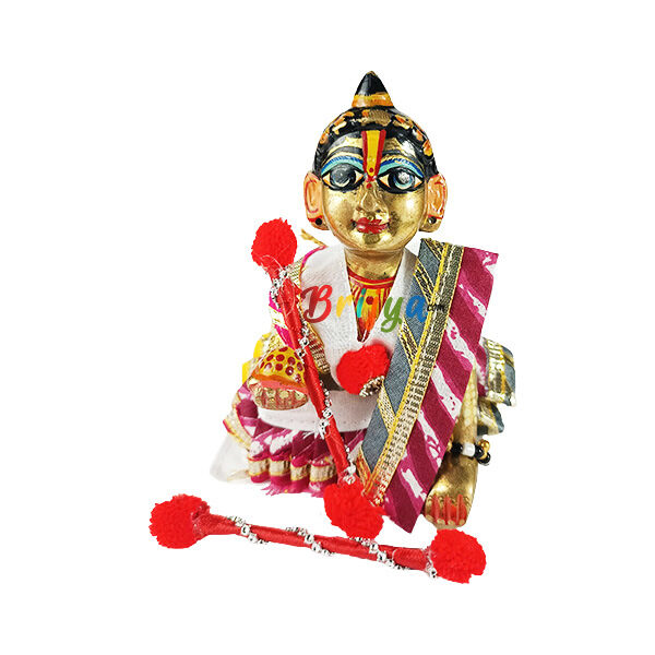 Purple Gujarati Poshak Set for Bal Gopal ji