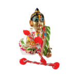 Green Gujarati Poshak Set for Bal Gopal ji