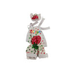 White Strawberry print Dangri Suit for Bal Gopala