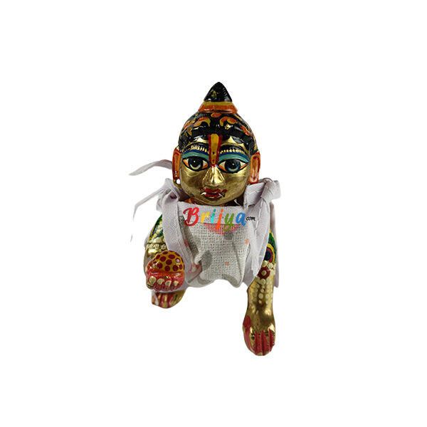 White Dangri Suit for Bal Gopala