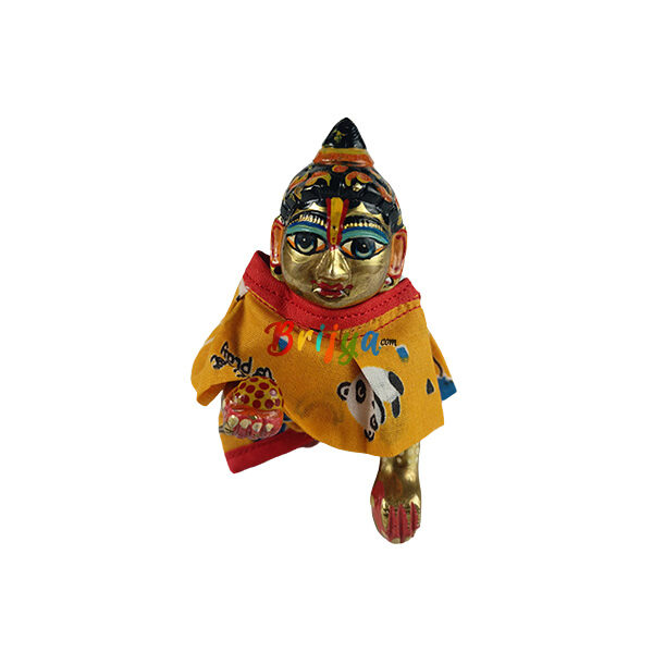 Red Yellow Jabala Suit for Gopal Ji