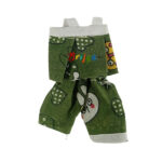 Mehndi green Jabala Suit for Gopal Ji