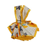 Cream yellow Cotton Frock for Laddu Gopal Ji