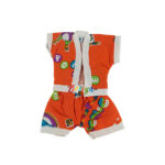 Pink Night Suit For Bal Gopal Ji (3 No)