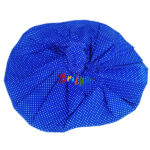 Blue dot Cotton Frock for Bal Gopal Ji 4-7 no.