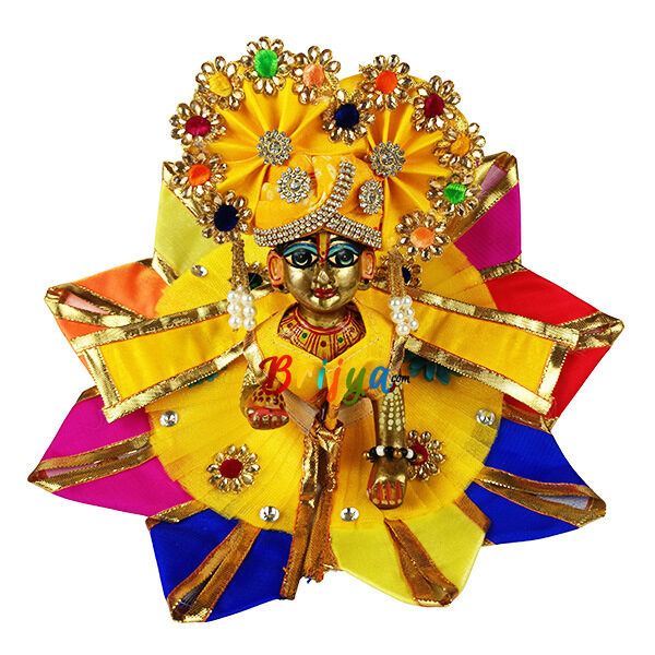 Yellow multi Designr sekiya work gopal dress