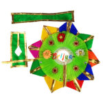 Greeen multi Designr sekiya work gopal dress