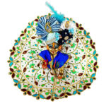 Blue heavy hand embroidery bal gopal poshak