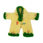 Beautiful Green Creem Woolen Jump Suit For Gopal Ji