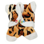 Peach Winter Night Suit For Laddu Gopal Ji