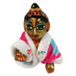 Pink Winter Night Suit For Laddu Gopal Ji