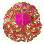 Beautiful Magenta Heavy Sitra Resham Work Ladoo Goapla Dress