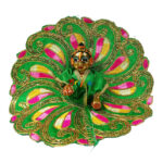 Beautiful Green Heavy Sitra Resham Work Ladoo Goapla Dress