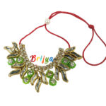 Handmade Unique Parrot Green Necklash For God