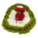 Green White Shining Woolen Phosak For Gopala (4-5) No