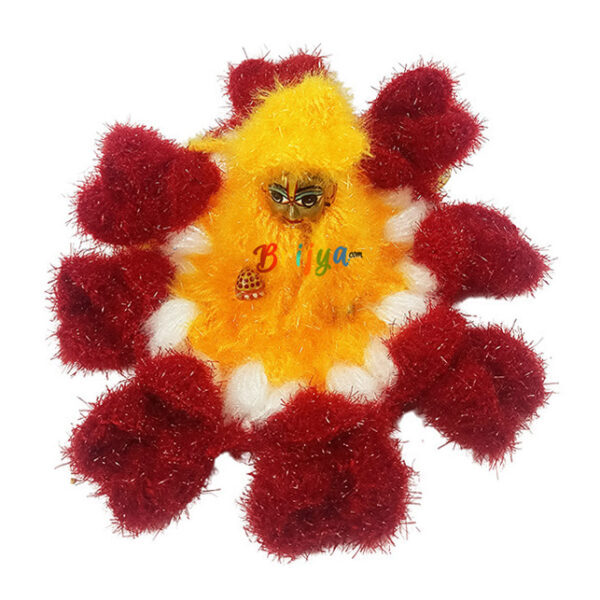 Maroon Yellow Shining Woolen Phosak For Gopala (4-5) no
