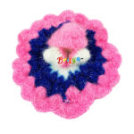Pink Blue Shining Woolen Phosak For Gopala (3-4) No